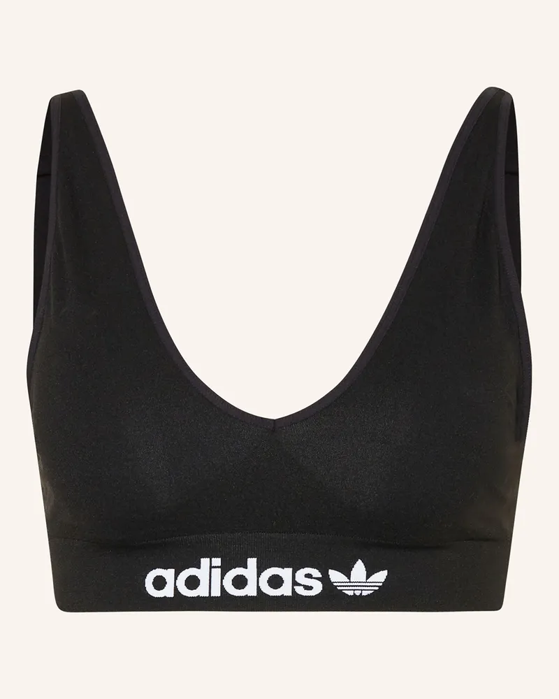 adidas Bustier schwarz Schwarz