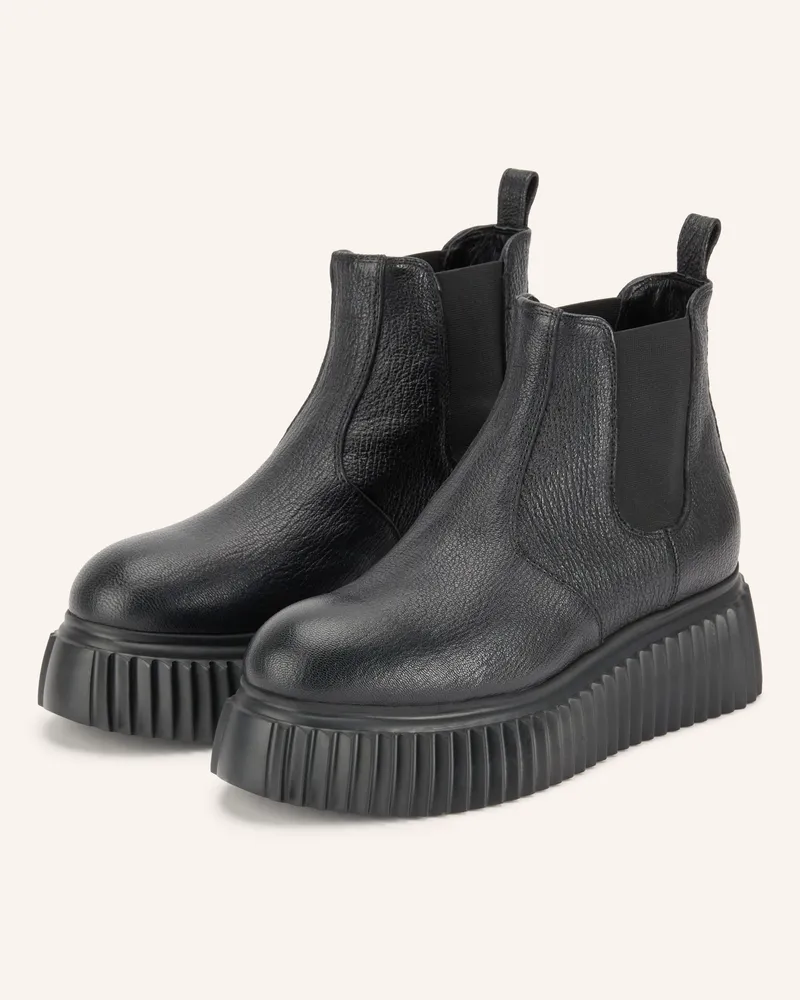 Attilio Giusti Leombruni Chelsea-Boots Iggy Low schwarz Schwarz