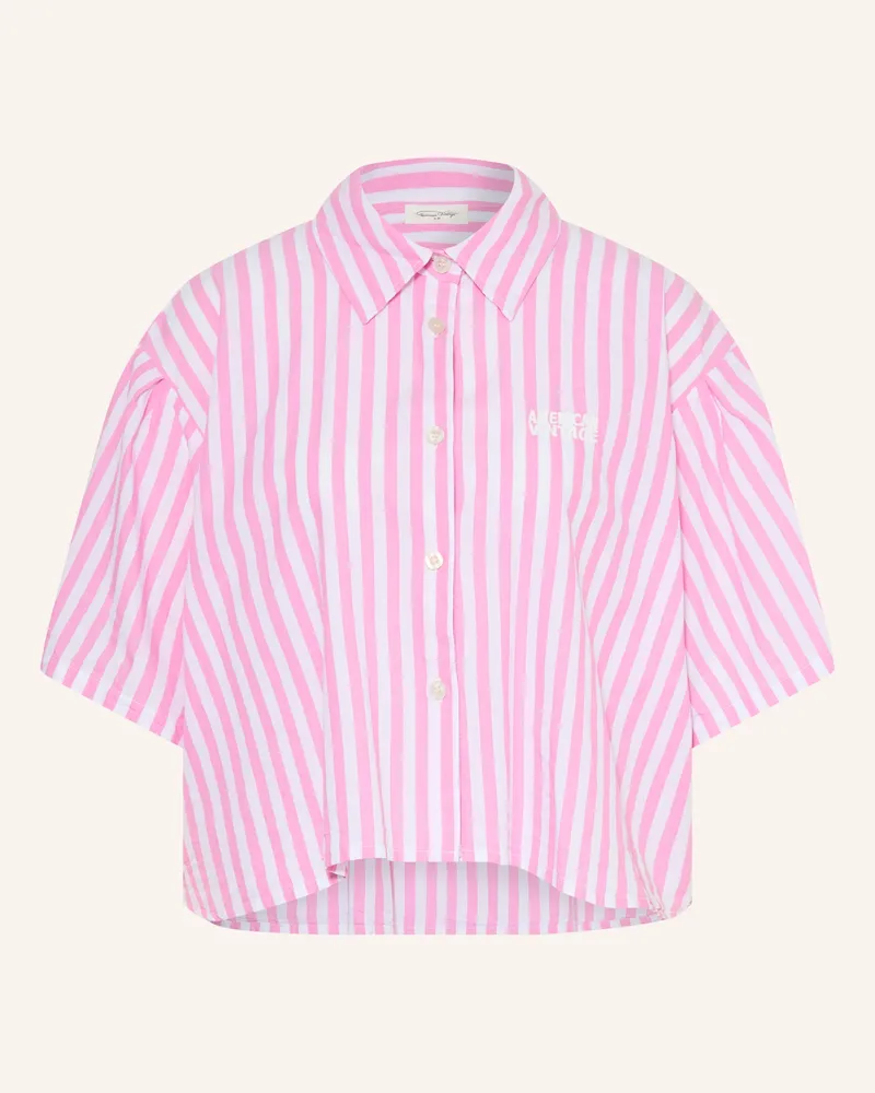 American Vintage Hemdbluse Vextown pink Rosa