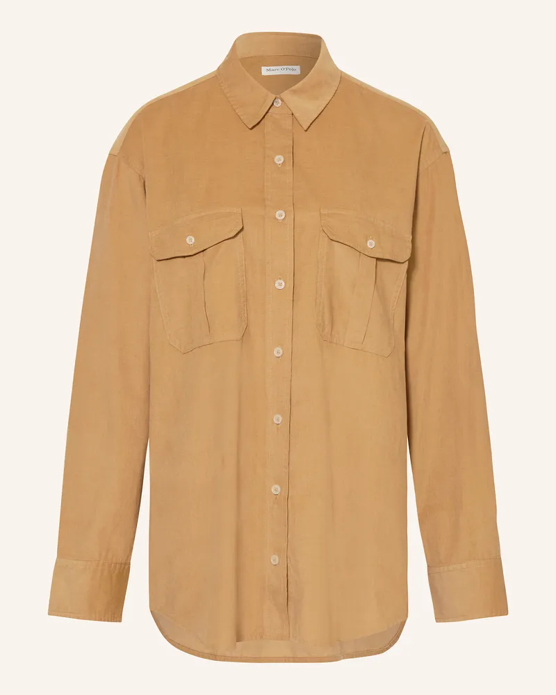Marc O'Polo Hemdbluse Aus Cord beige Beige