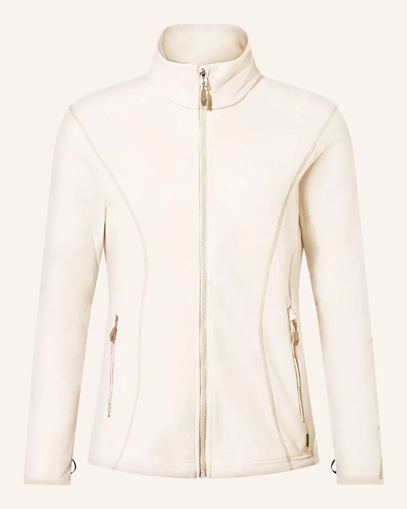 Vaude Fleecejacke Rosemoor beige Creme