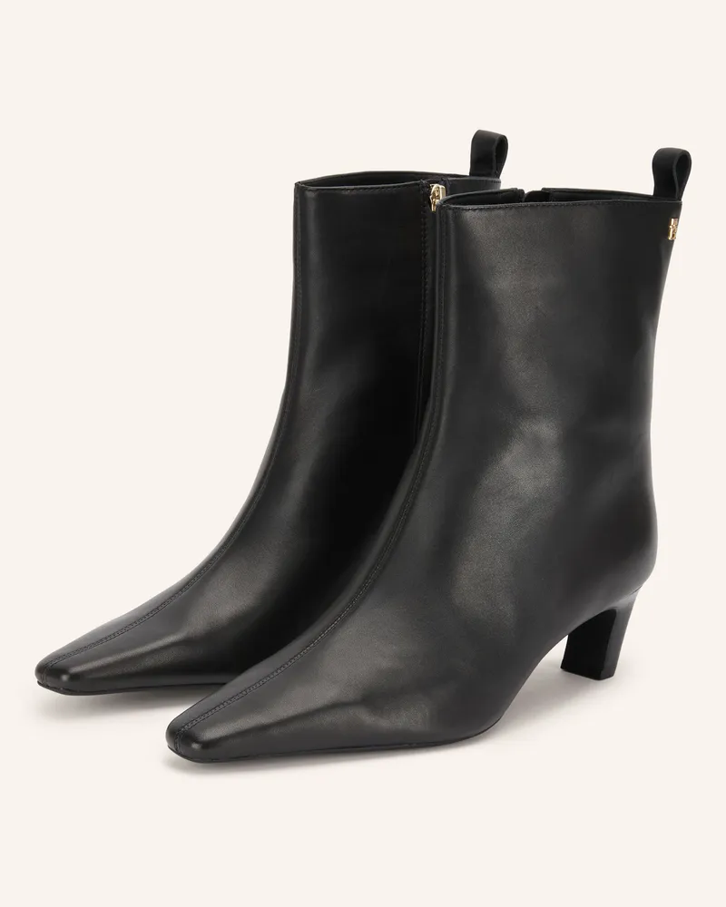Tommy Hilfiger Stiefeletten schwarz Schwarz