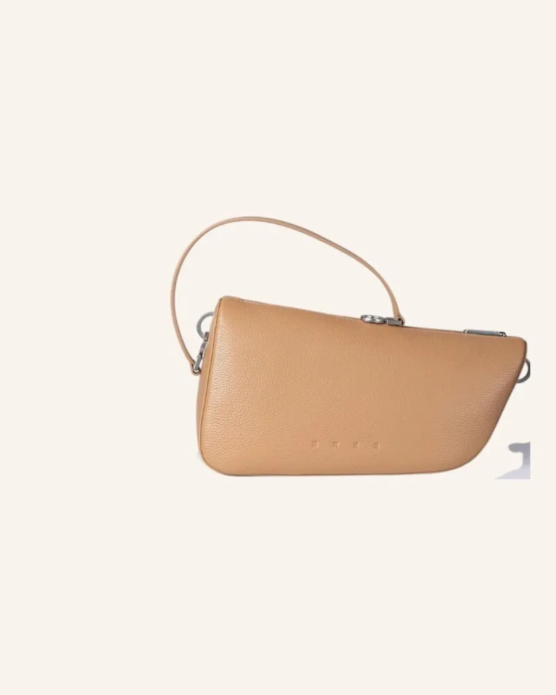 BREE Schultertasche The Icons Verso beige Beige