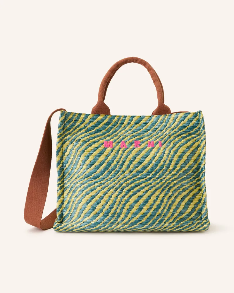 Marni Shopper SMALL Petrol