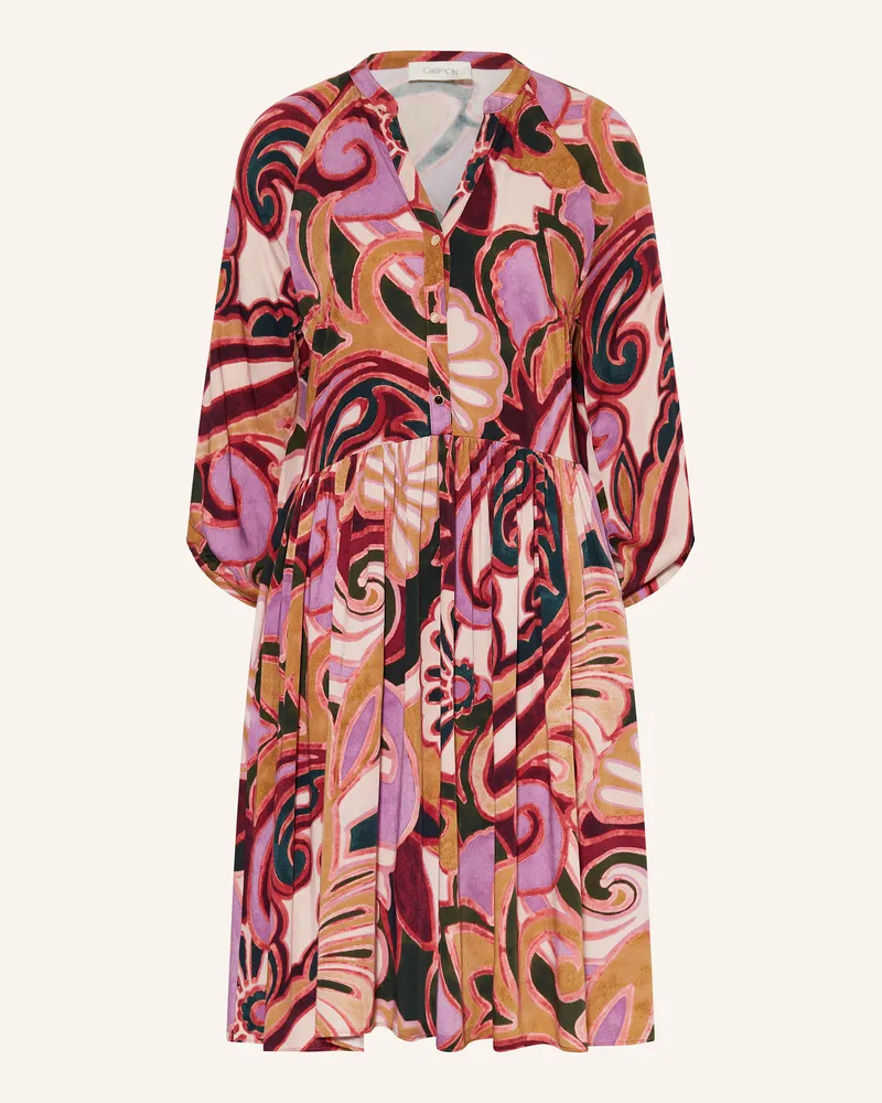 Cartoon Kleid mit 3/4-Arm Lila