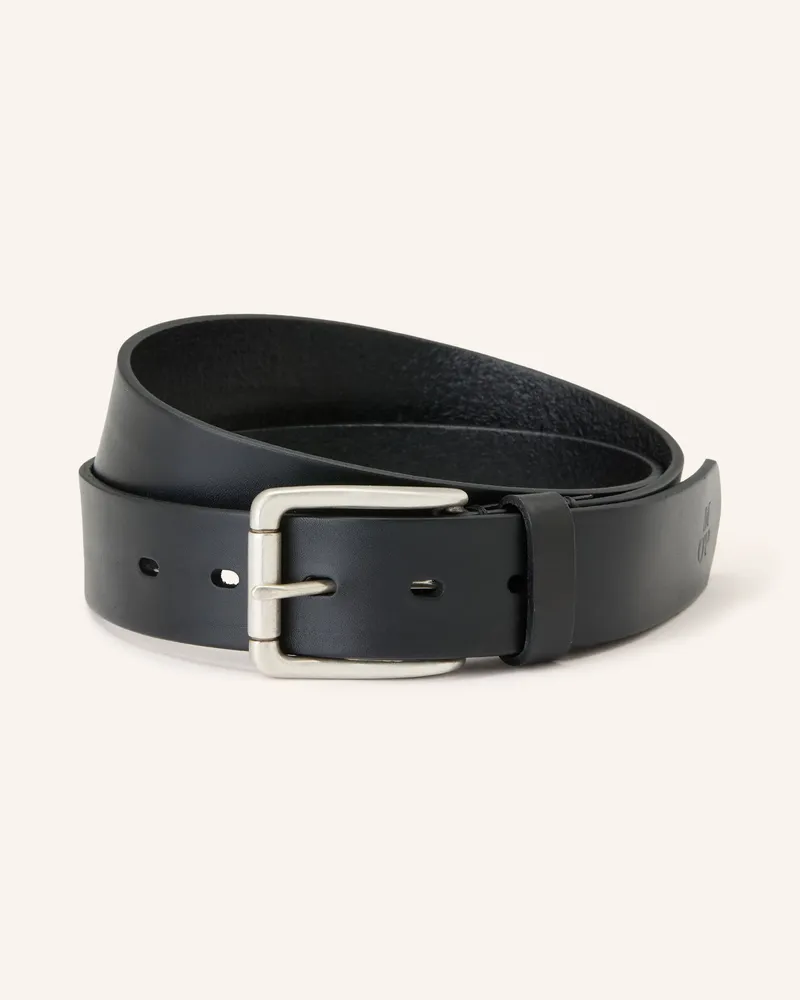Marc O'Polo Ledergürtel Enno schwarz Schwarz