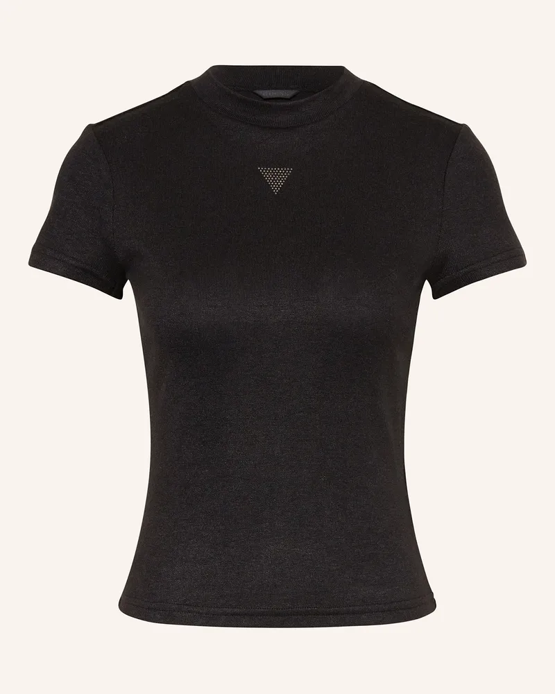 Guess T-Shirt Licia schwarz Schwarz