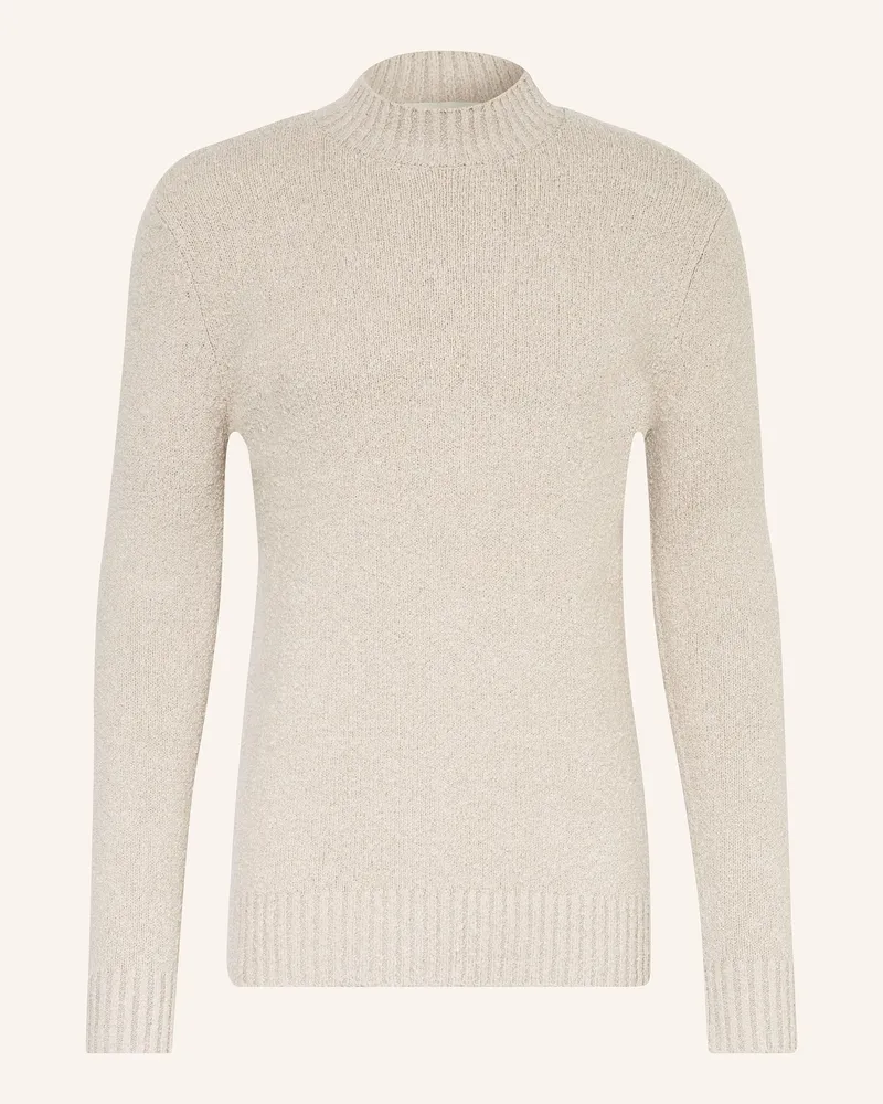 Drykorn Bouclé-Pullover Zayn grau Hellgrau