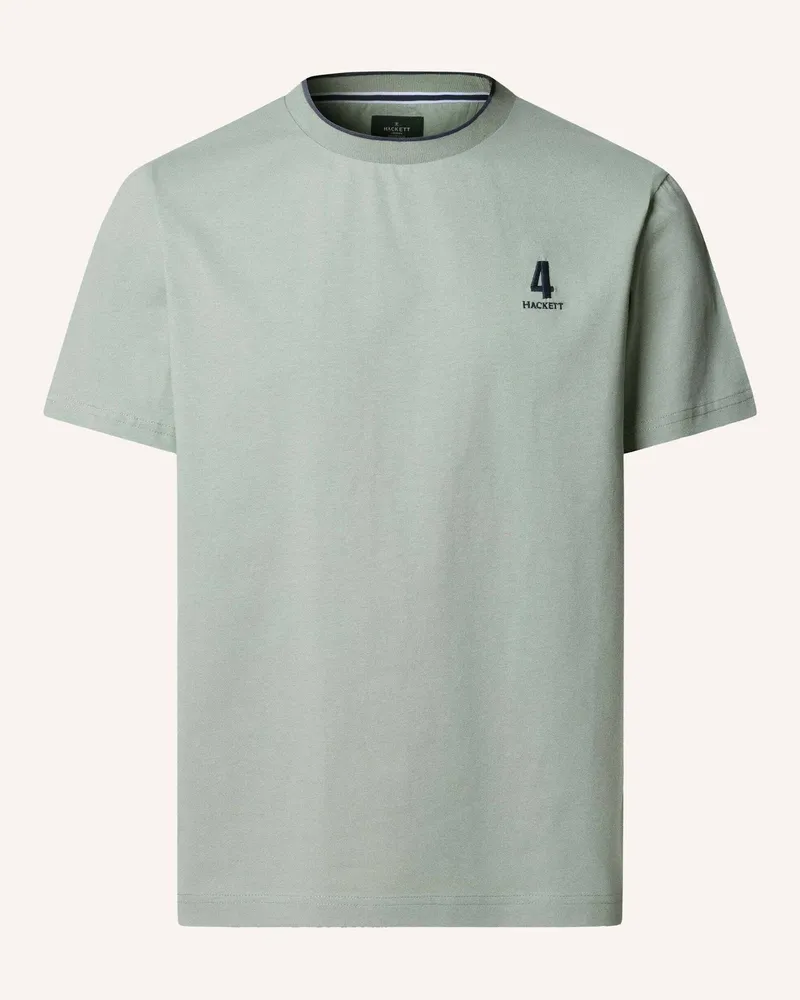 Hackett T-Shirt Heritage Nbr Tee gruen Grün