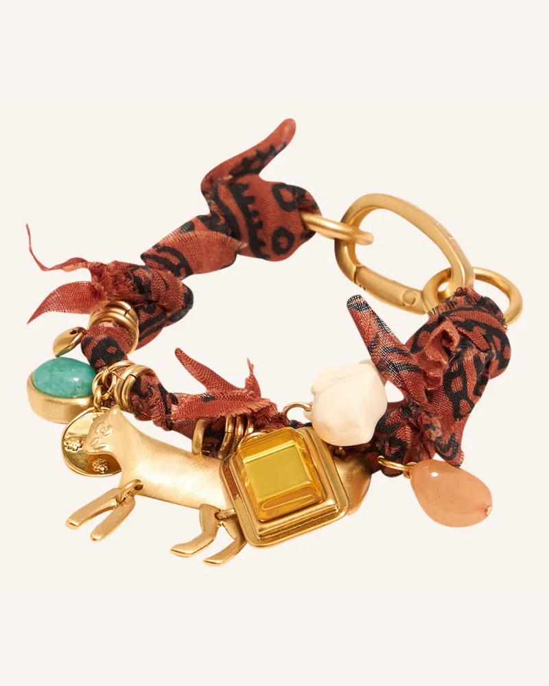 BIMBA Y LOLA Stoffarmband braun Braun