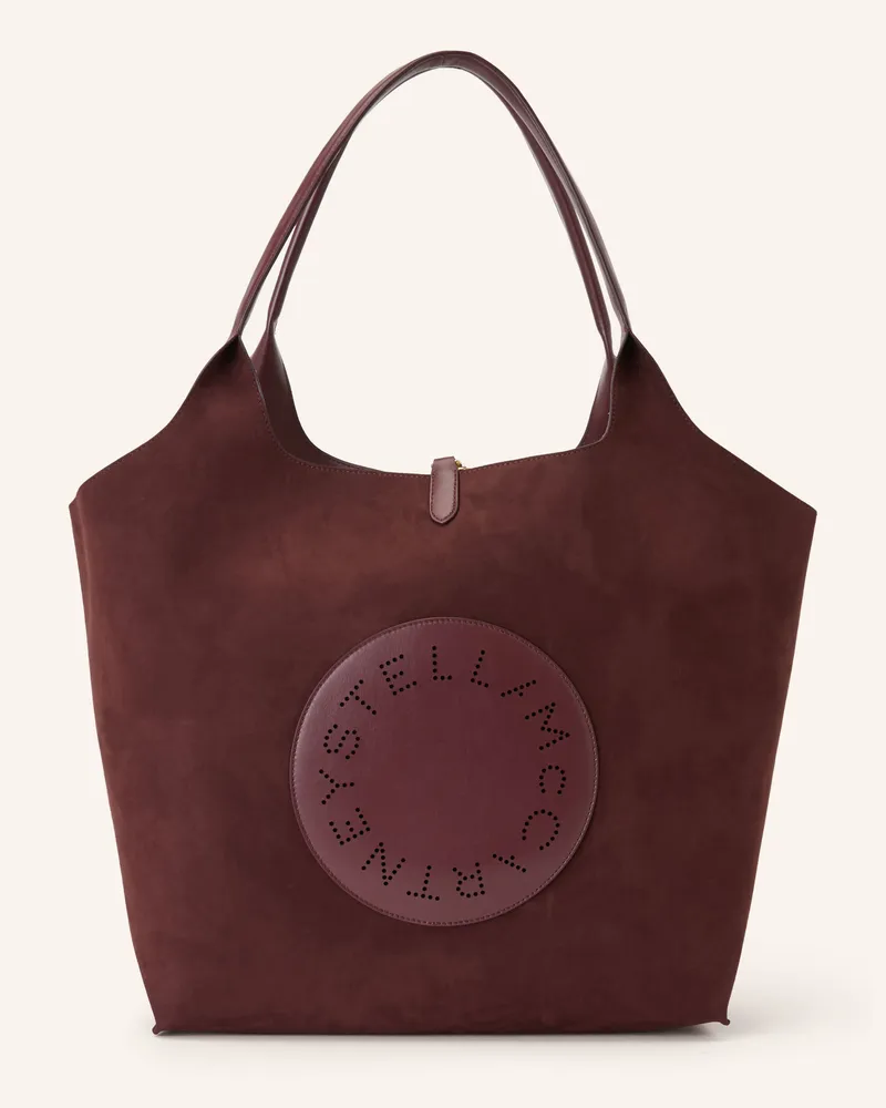 Stella McCartney Shopper Large Zum Wenden Mit Pouch rot Dunkelrot