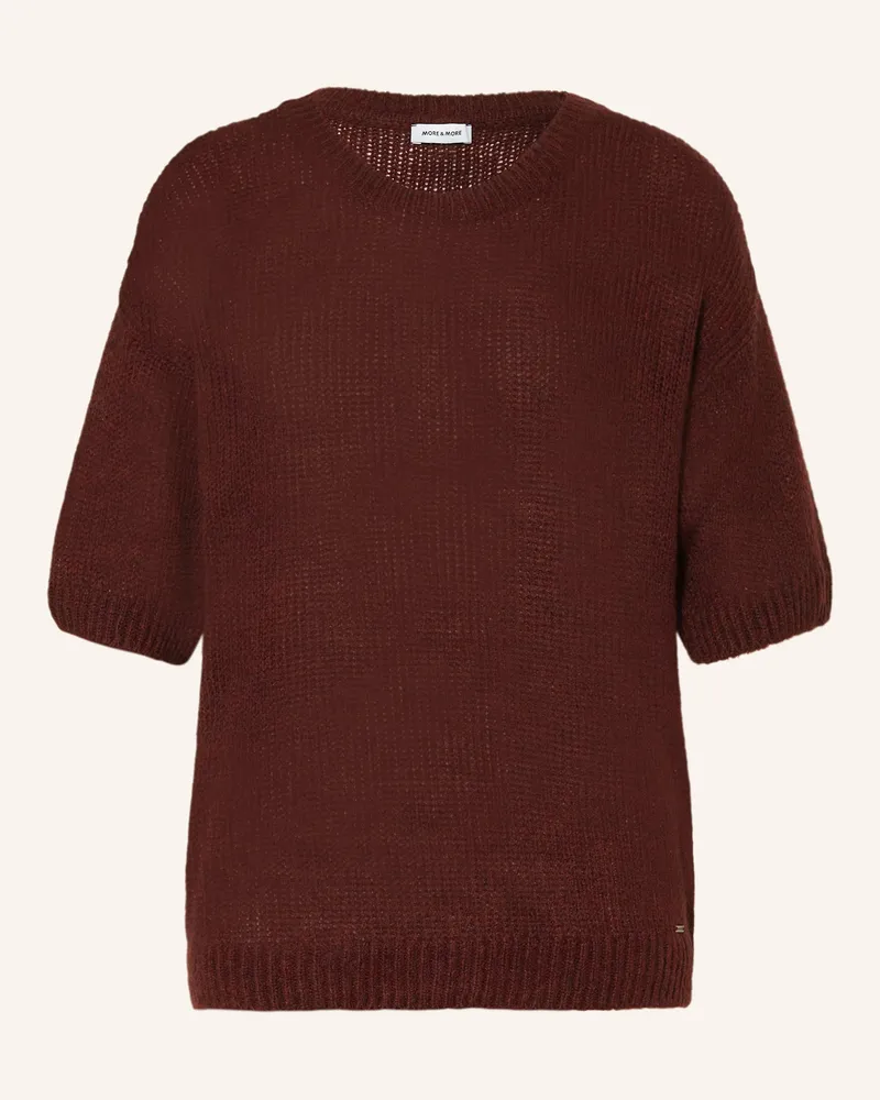 More & More Strickshirt Dunkelrot