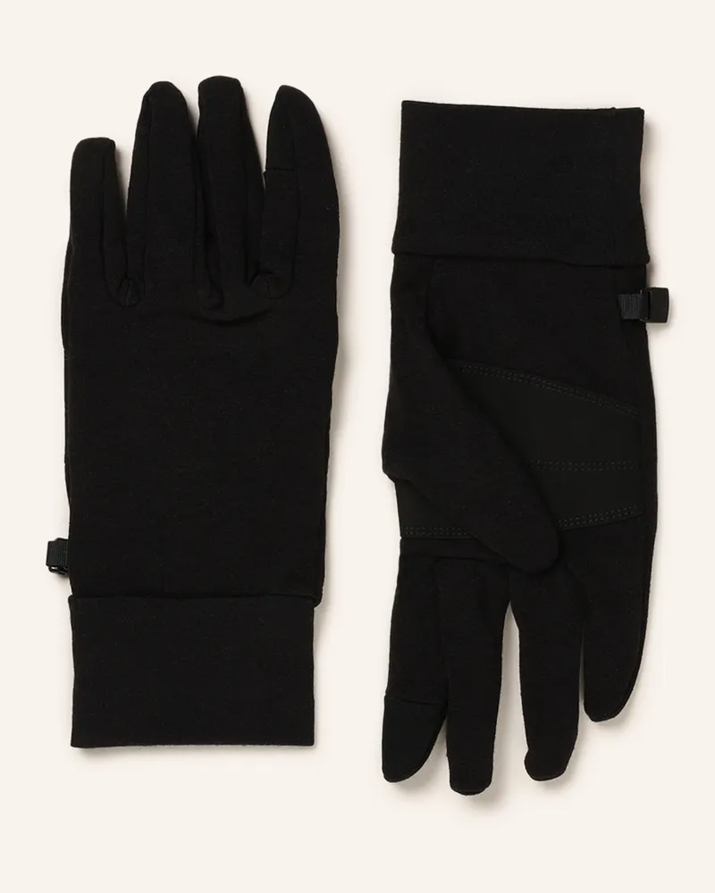 Icebreaker Handschuhe SIERRA aus Merinowolle Schwarz