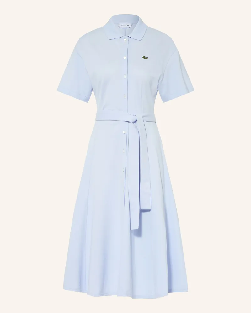 Lacoste Kleid blau Hellblau