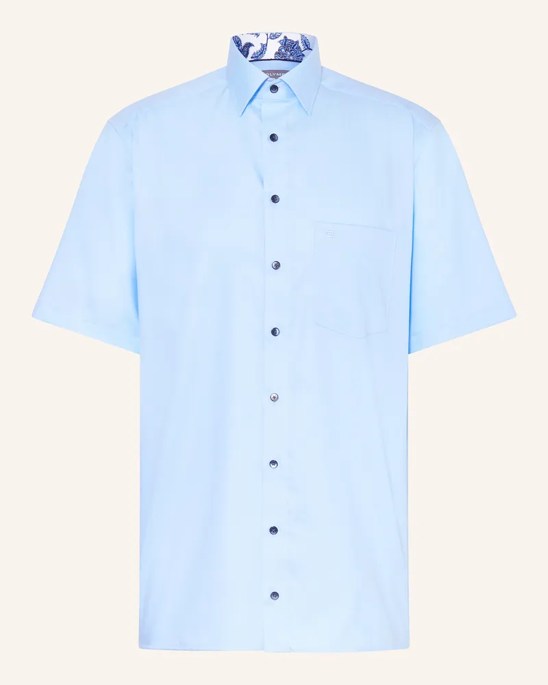 Olymp Kurzarm-Hemd Luxor comfort fit Hellblau