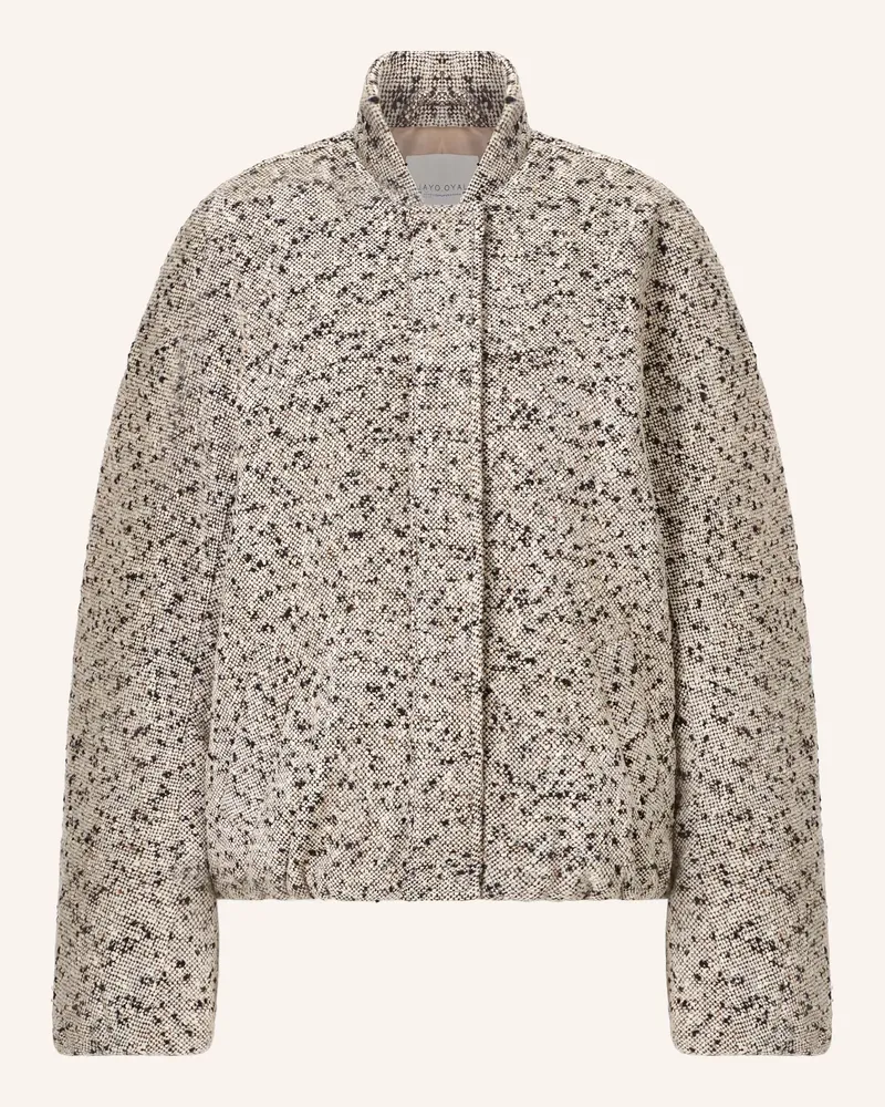 Rich&Royal Tweed-Blouson beige Weiss