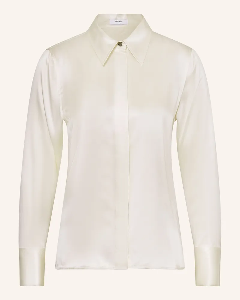 Reiss Hemdbluse AMEIRA aus Seide Ecru
