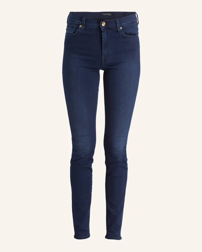 7 for all mankind Skinny Jeans Blau