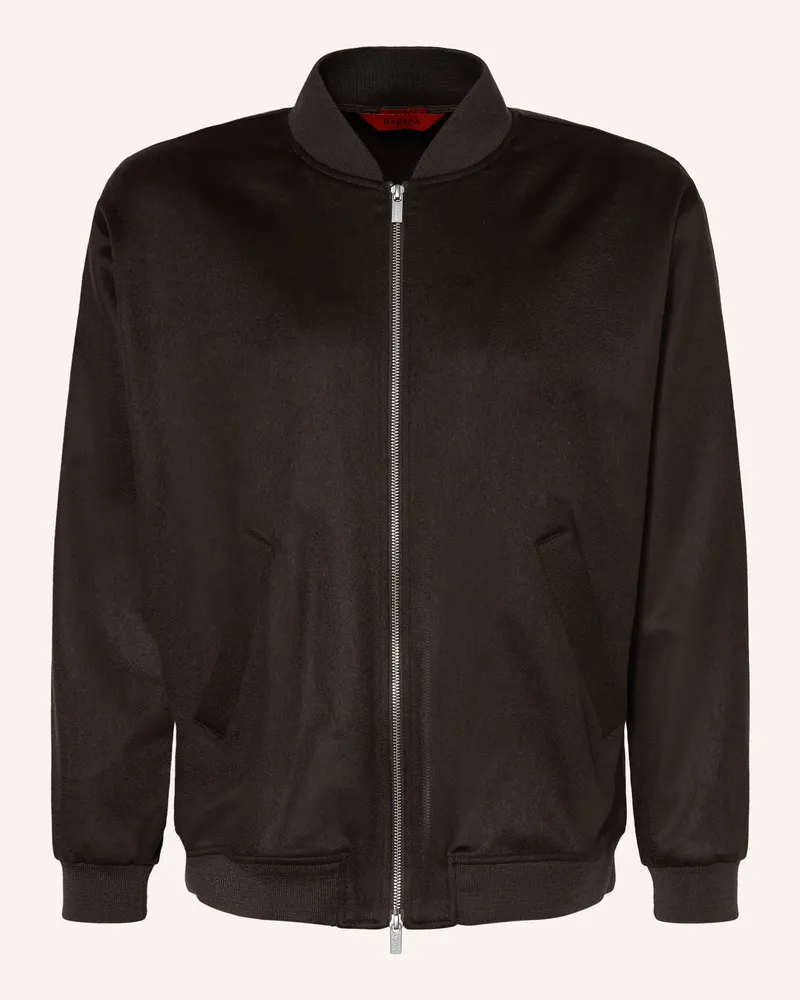 BARENA Cashmere-Blouson Gabier braun Dunkelbraun