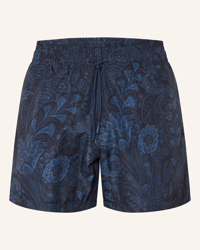 Etro Badeshorts blau Dunkelblau