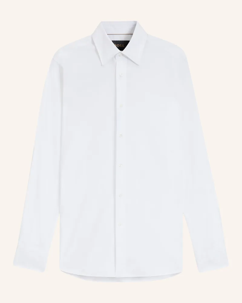 HUGO BOSS Business Hemd L-HAYS-KENT-C1-243 Slim Fit Weiss