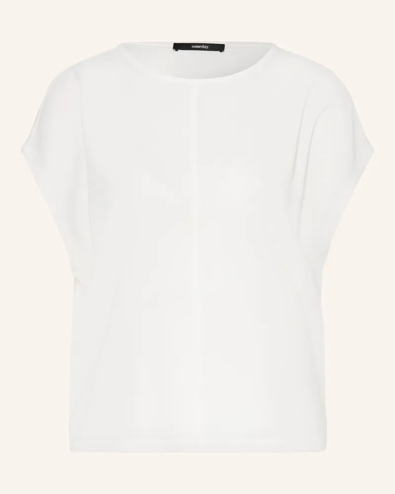 someday. Blusenshirt Kalotta Summer weiss Weiss