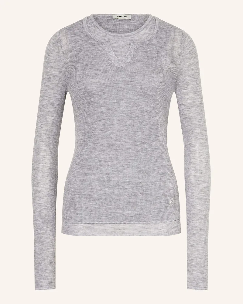Sandro Longsleeve Grau