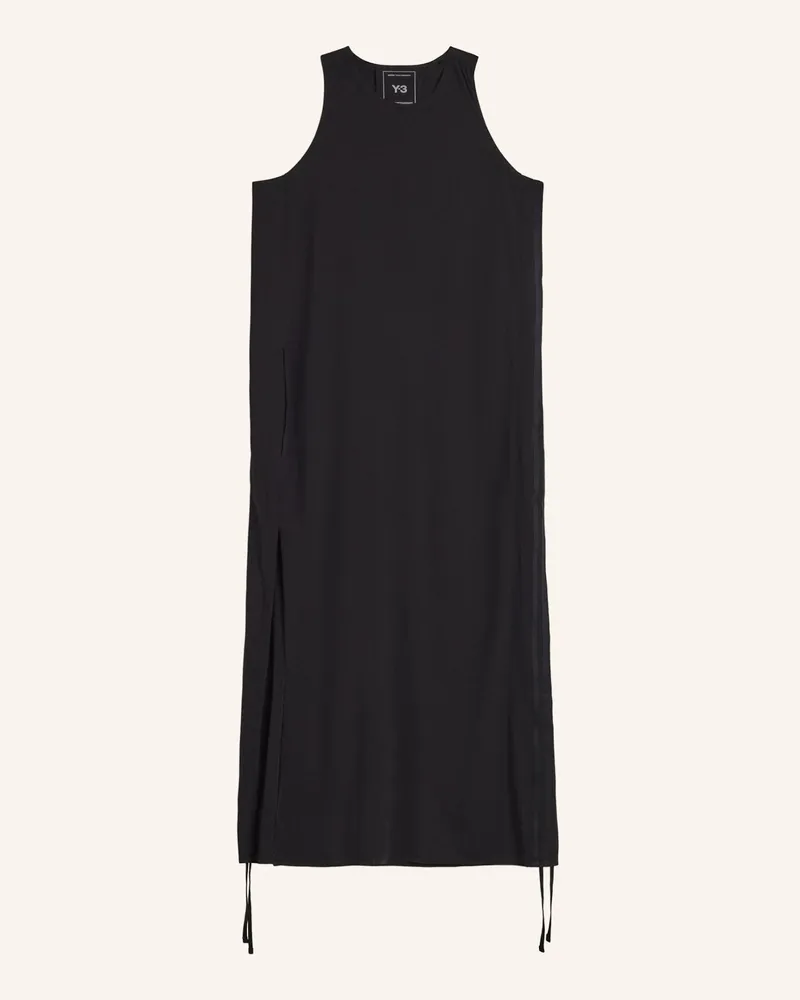 Y-3 Y-3 Racer Cinch Kleid schwarz Schwarz