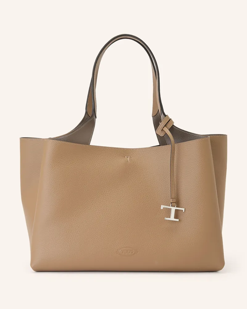 TOD'S Shopper braun Hellbraun