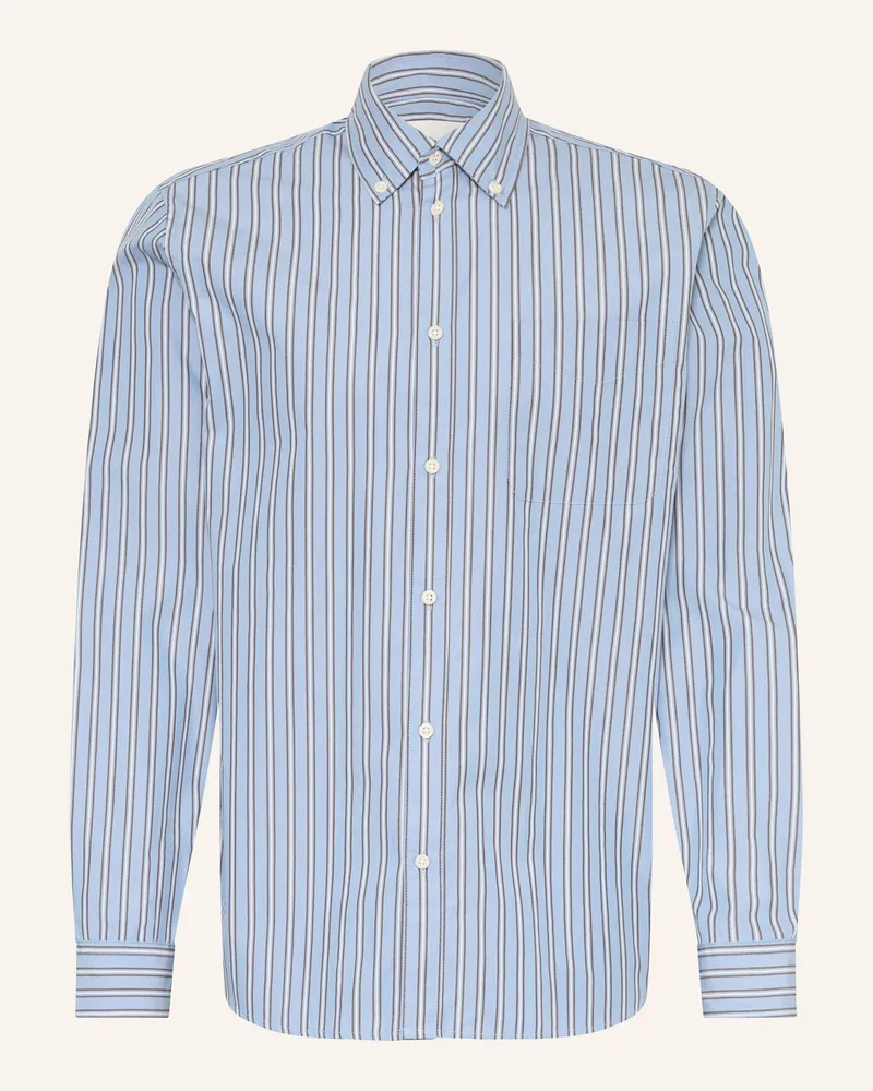 LES DEUX Hemd Kent Loose Fit blau Hellblau