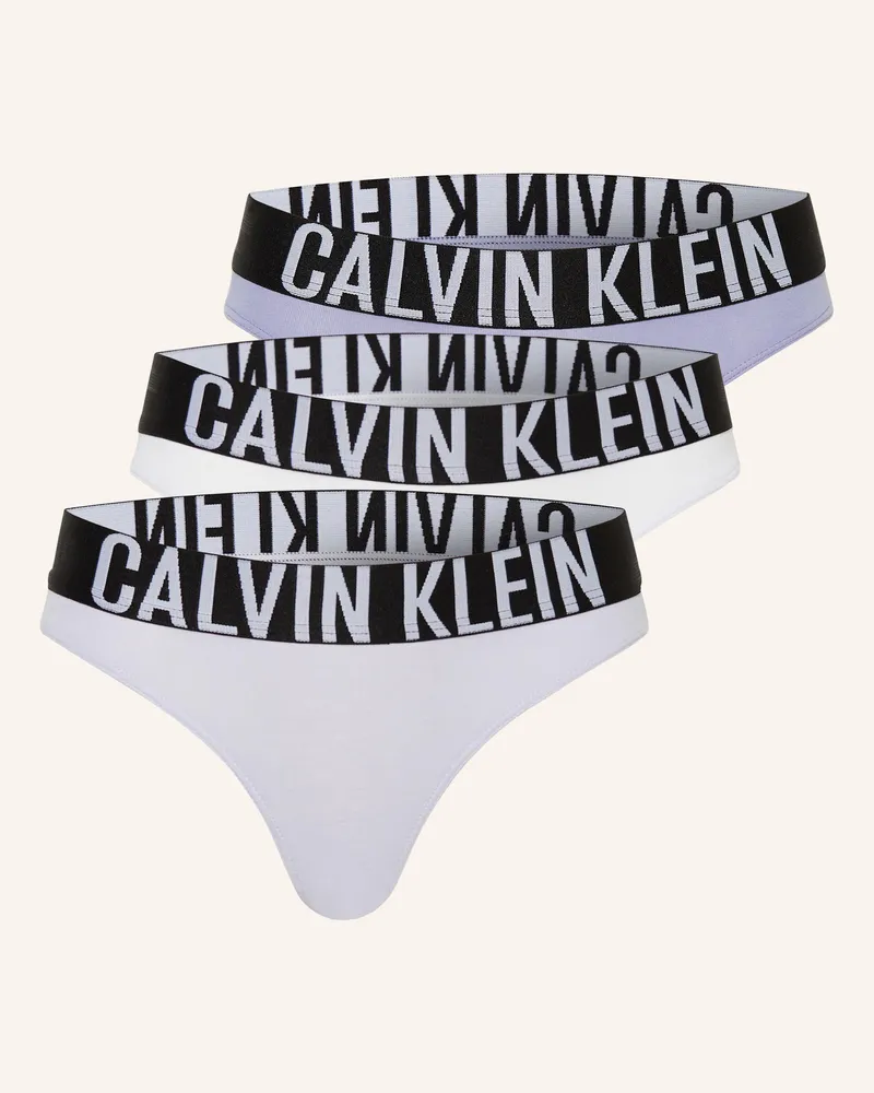 Calvin Klein 3er-Pack Slips Helllila