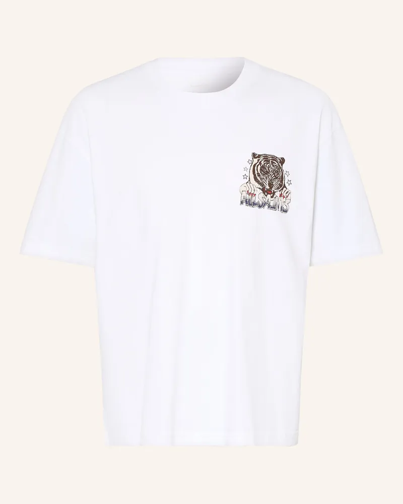 AllSaints T-Shirt Tigress weiss Weiss