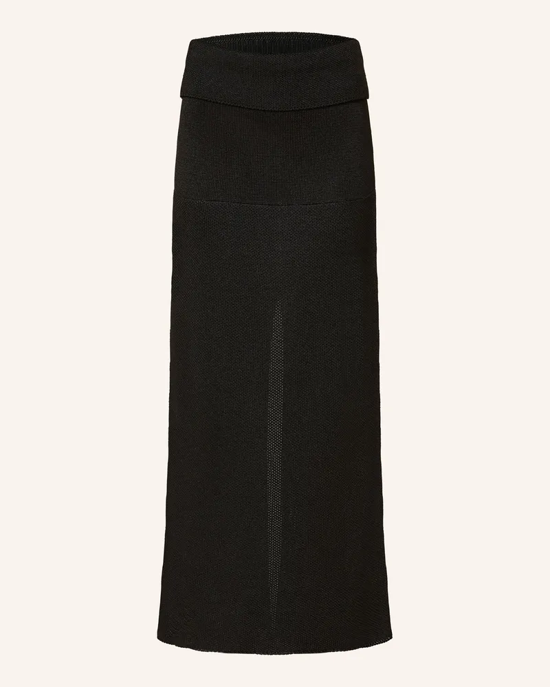 Proenza Schouler Strickrock Avalon schwarz Schwarz