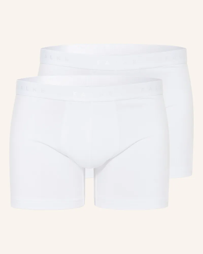 Falke 2er-Pack Boxershorts Daily Comfort weiss Weiss