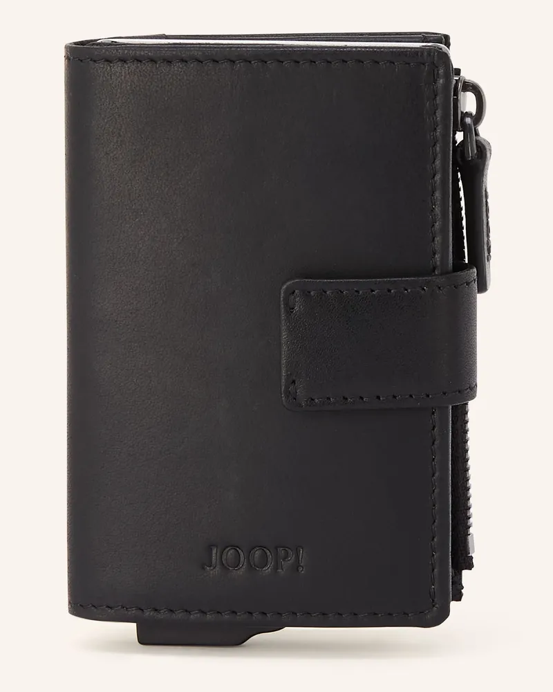 JOOP! Kartenetui Cerratano C-Four E-Cage schwarz Schwarz
