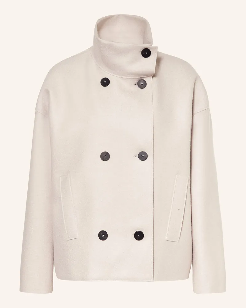 Harris Wharf London Cabanjacke weiss Creme