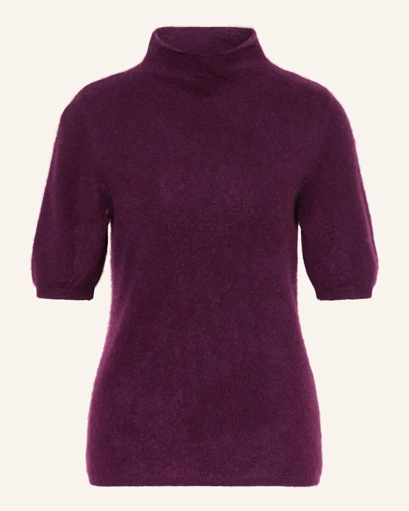 (THE MERCER) N.Y. Strickshirt aus Cashmere Dunkellila