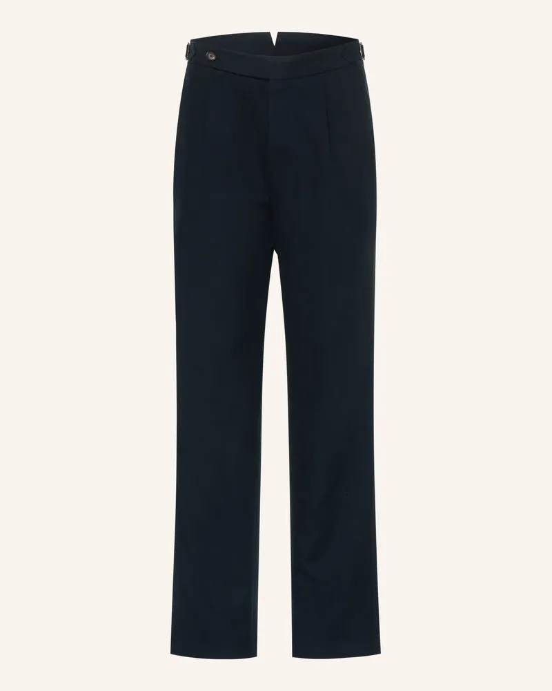 HUGO BOSS Hose Perino Tapered Fit blau Dunkelblau