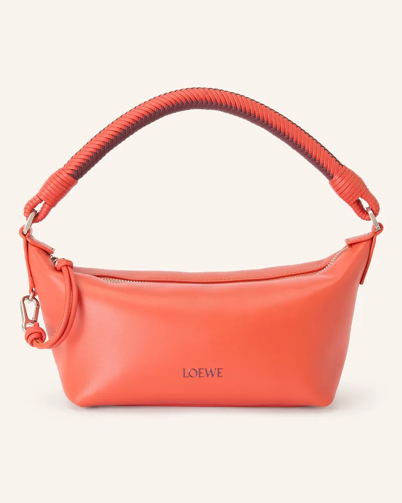 Loewe Schultertasche Cala Mini rot Dunkelorange