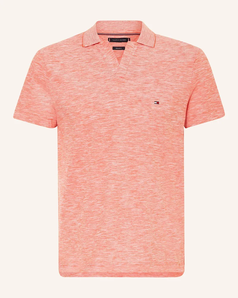 Tommy Hilfiger Piqué-Poloshirt Orange