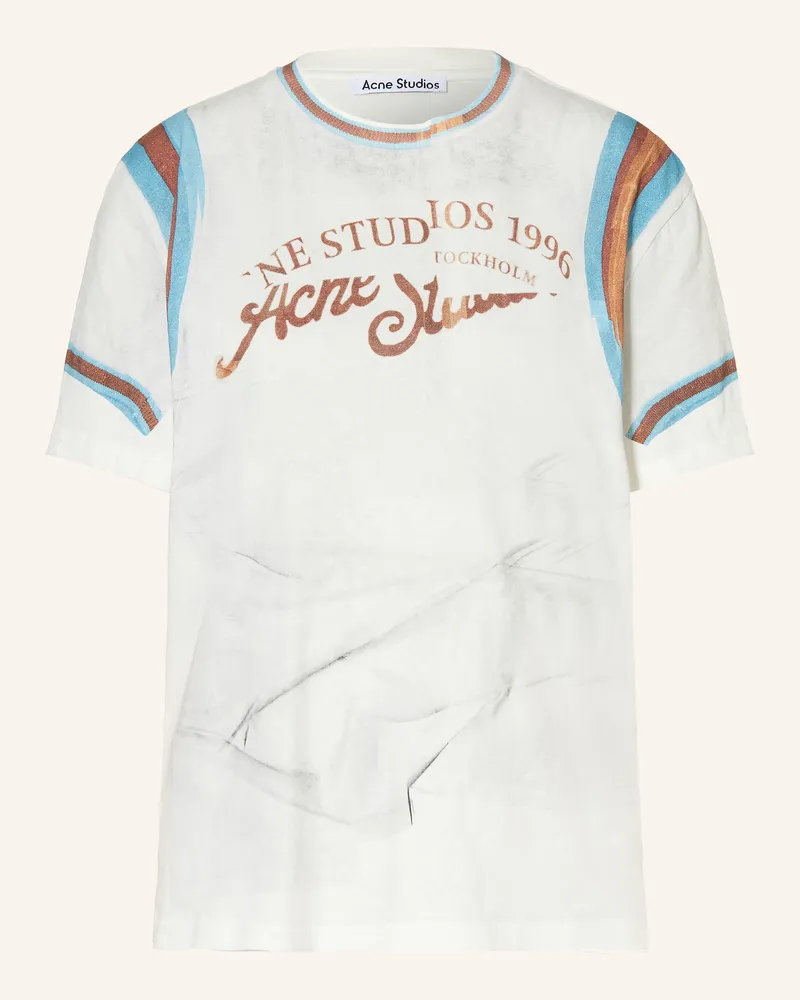 Acne Studios T-Shirt weiss Weiss