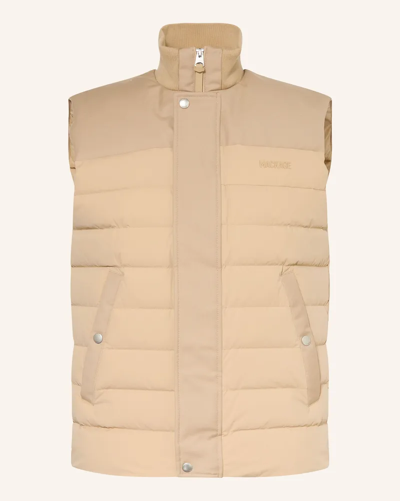 Mackage Daunenweste Brody beige Hellbraun