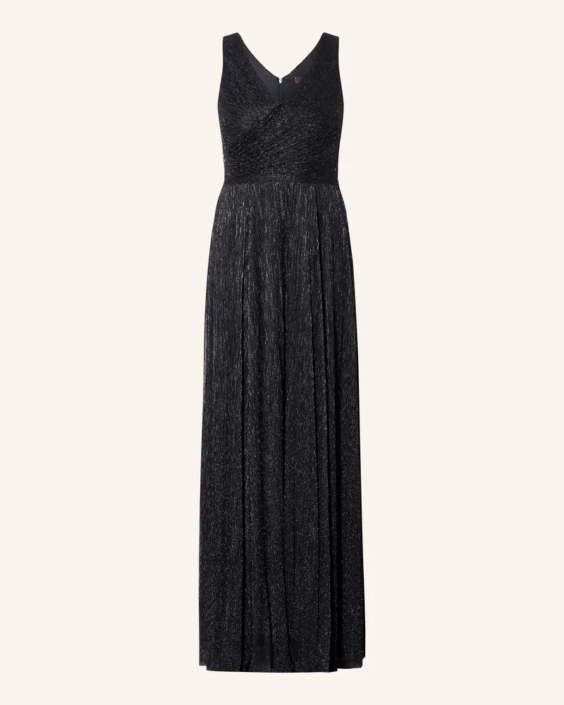 Vera Mont Abendkleid Mit Glitzergarn blau Dunkelblau