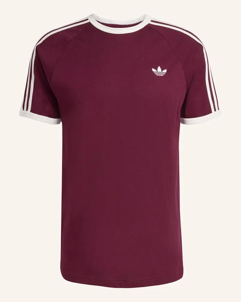 adidas T-Shirt, 3-Streifen rot Rot