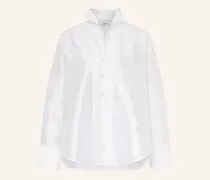Seidenbluse weiss
