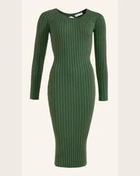 ADLYSH Kleid KNIT LOOPING DRESS Gruen