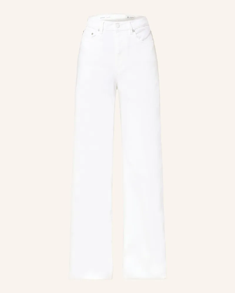 Adriano Goldschmied Wide Leg Jeans New Baggy weiss Opwh
