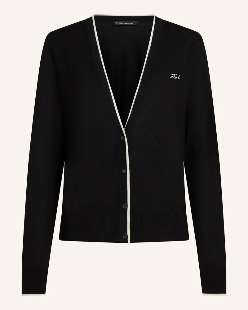 Karl Lagerfeld Sweatshirt schwarz Schwarz