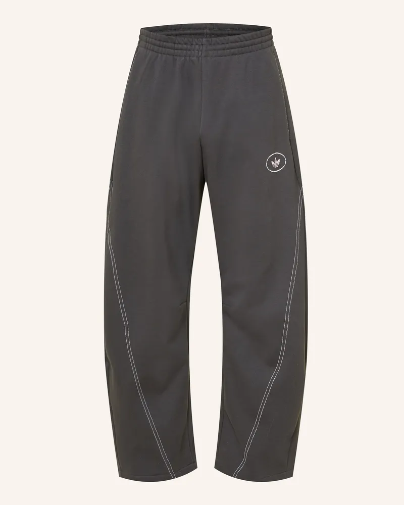 adidas Sweatpants Graphic schwarz Dunkelgrau