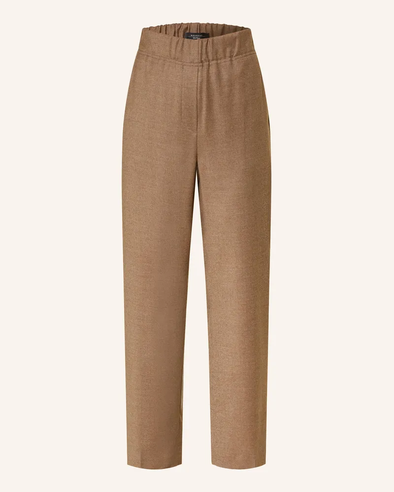 Max Mara Marlenehose HATELEY Hellbraun